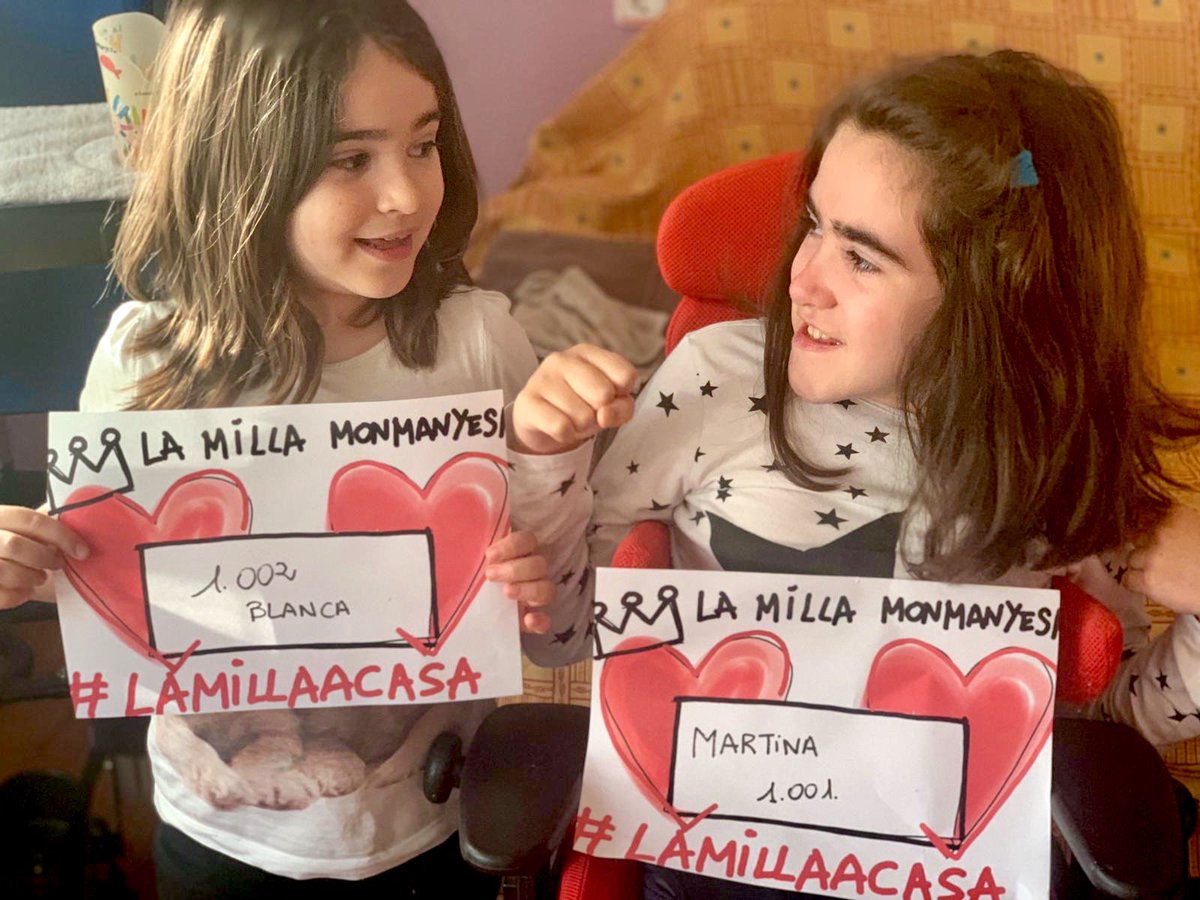 MillaMonmanyesa's tweet photo. Tant de bo el món es mirés sempre amb els ulls d’una nena o un nen.. 

#lamillaacasa #llegará #Rett #cancerinfantil #vamoscarla #ajudaresguanyar https://t.co/QwuQVhgyLV