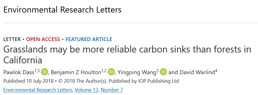 La forêt n’est pas forcément l’écosystème le plus robuste, non plus. En zone méditerranéenne, par exemple, une importante densité de forêt est susceptible d’alimenter des incendies catastrophiques et des prairies peuvent être plus robustes.