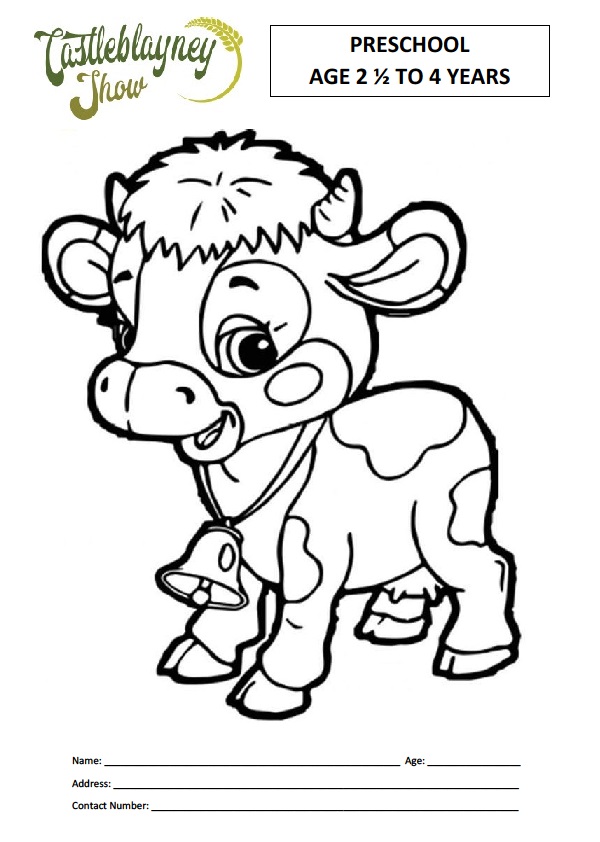 Preschool Colouring Sheet