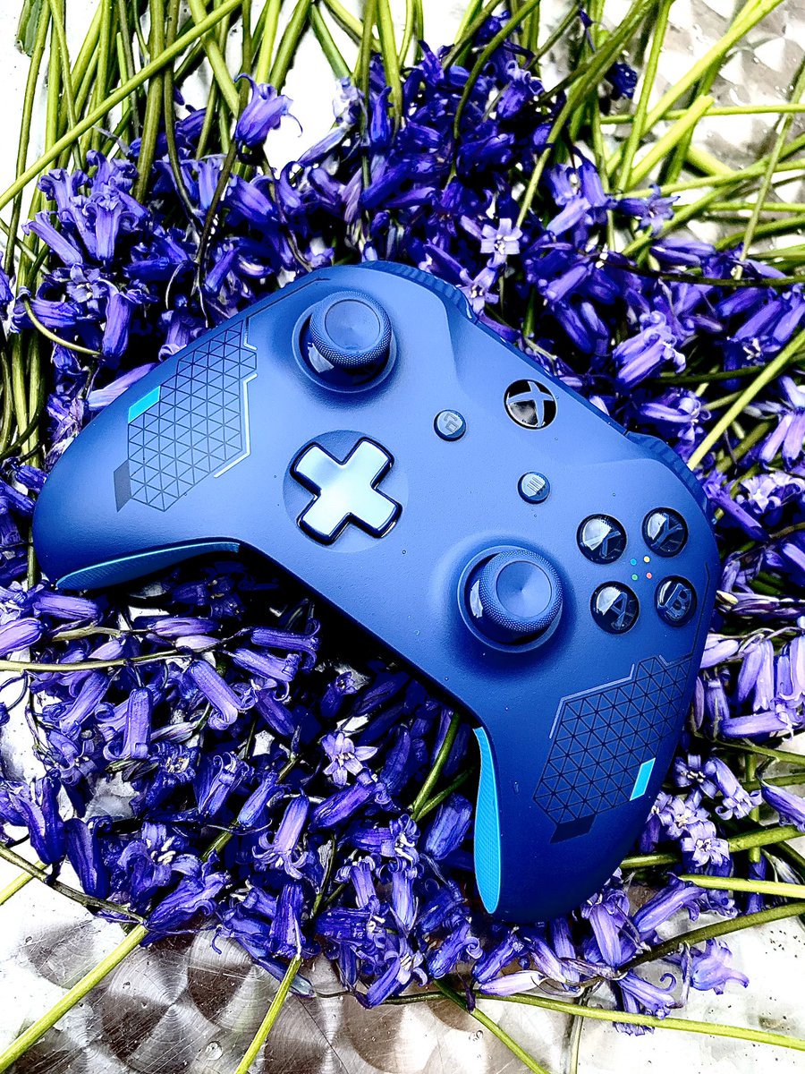 JustMeeVicky's tweet photo. Starting to really enjoy taking these photos..I can definitely see why people do this 

#Xbox #SportBlue #Controllers https://t.co/eKQA438mi2