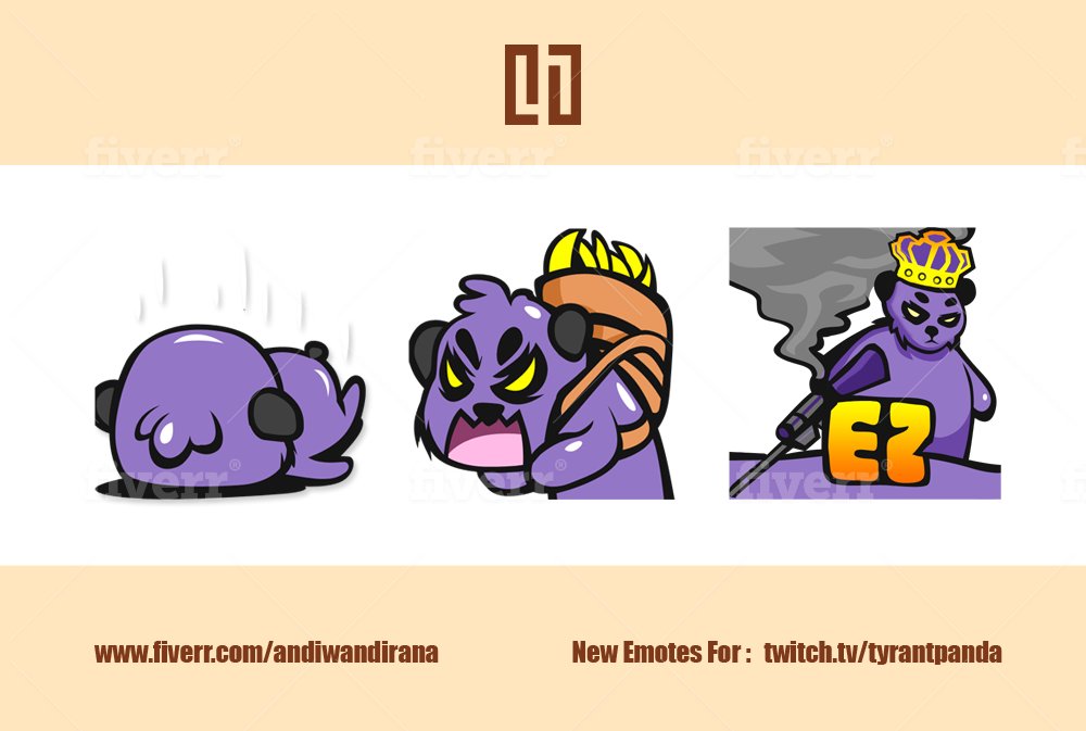 Here's a good look at the new #emotes for my #twitch courtesy of <a href="/andi_wandirana/">Andi Wandi Rana</a>! Absolutely brilliant aren't they?!
