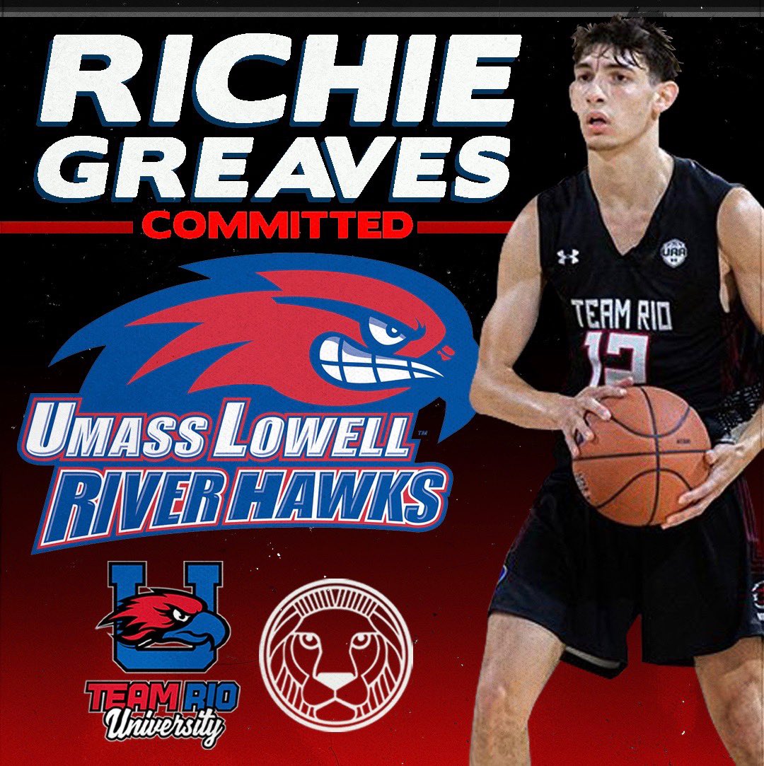 RioUniversity's tweet photo. Congrats to @RichieGreaves on his commitment to @RiverHawkMBB https://t.co/f76uk45k3s