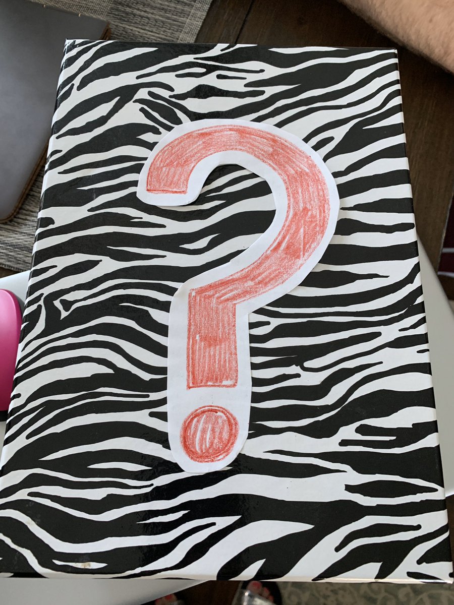 Had my Kindergarten students ask me yes/no questions to figure out what was in my “Mystery Box” today during our Zoom meeting! It took them only 11 questions!! (My own college aged kids couldn’t even do it in 11!) #wisdgreatness #tesbulldogs <a href="/Turlington_ES/">Evelyn Turlington Elementary</a> #bulldogbrag
