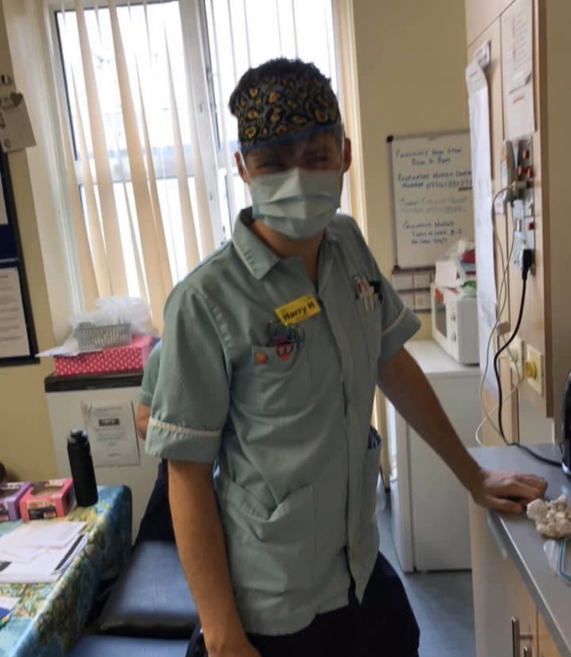 Headbands for key workers!! And now care homes !!! Well done team !!!  We’ve got this 💙💙email sam.parsons@llanishen.cardiff.sch.uk if you want to get involved 💙