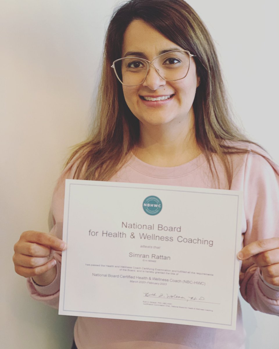 DrSimranRattan's tweet photo. Officially triple board certified! 2nd in Canada! 1st in Ontario, Canada! #FamilyMedicine #integrativemedicine #integrativehealthcoach #healthcoach #wellnesscoach #spiritualityismedicine https://t.co/SqdznkQDVy