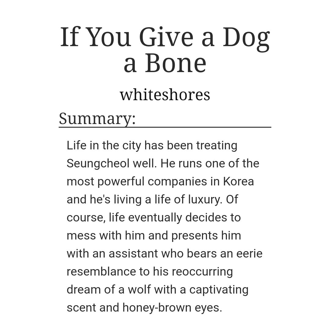 If You Give a Dog a Bone (series)by  @kirinhannie (ao3: whiteshores)-jeongcheol -PUPPIES -hannie bb u deserve the world ily-everyone say thank you joshua https://archiveofourown.org/works/18587617 