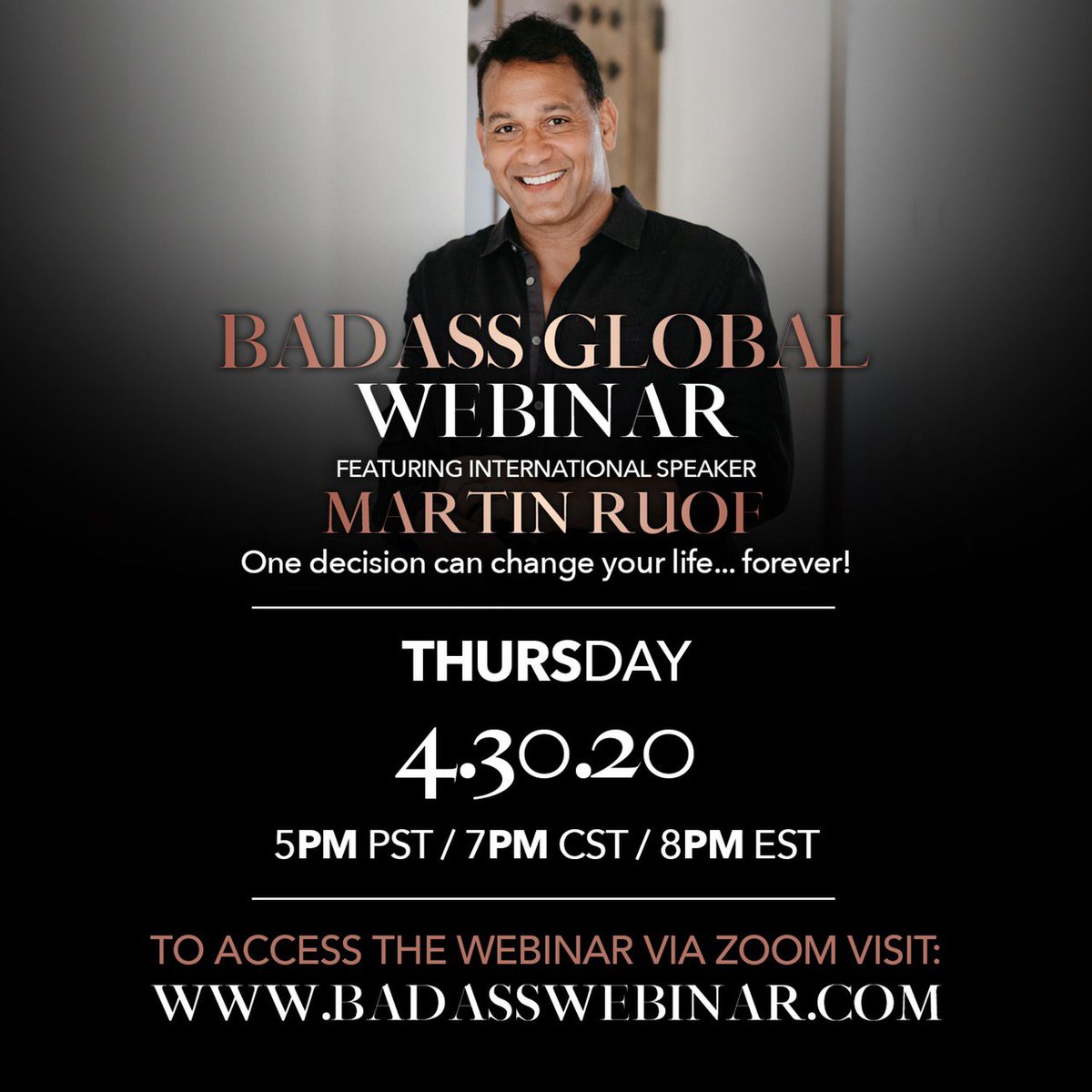 iminfinity00's tweet photo. 🔔 Thursday Presentation 4/30
⏰ 5pm pst / 8pm est
🗣 BA Global 
🖥 https://t.co/PCmFDfa4pT
#ImIN ∞ https://t.co/DW3sAYBN4Q