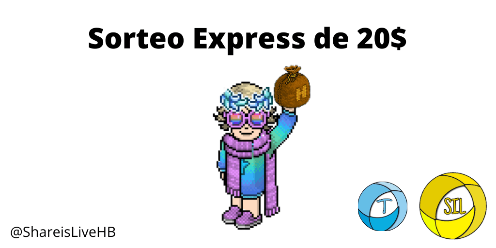 ShareisLiveHB's tweet photo. ¡Hey! Que seguimos vivos. 😉
💰 SORTEO EXPRESS DE 20$ 💰

R E Q U E S I T O S
➡️Me gusta + RT
➡️Seguir a esta cuenta y a @treckhabbo 
➡️Mencionar a dos amigos.

F E C H A    L Í M I T E
⏺️El sorteo acabará el Domingo, 3 de mayo.

💝 ¡Mucha Suerte! 💝
        Share Is Live © https://t.co/nYqAHtOMT7