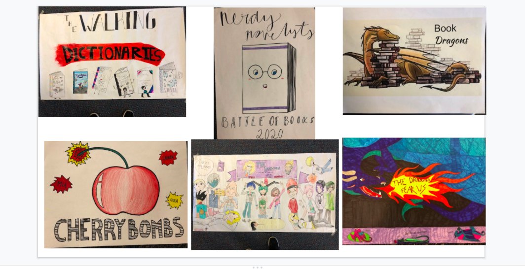 D25 Middle School Remote Battle of the Books is today!  Top 3 teams from <a href="/AHSD25Thomas/">Thomas Middle School</a> and <a href="/AHSD25South/">South Middle School</a> will battle it out on Zoom.  <a href="/ThomasLMC/">Thomas LMC</a> and I are beyond excited to give these readers the event they have been waiting for and so deserve!