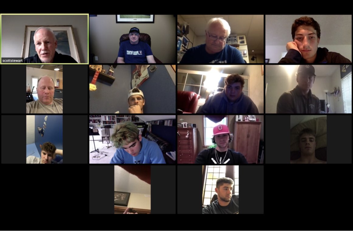 Great virtual team meeting with the BJE 2020’s. Hopefully there will be a summer season for everyone!@BoJBaseball <a href="/BoDomeCBUS/">Bo Jackson Dome</a>