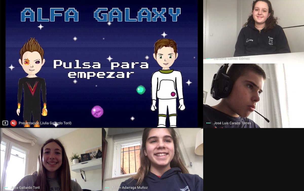ColegioAlauda's tweet photo. Nuestros alumnos ultiman los detalles de su videojuego para #gamejamsummit y están contentos porque amplían el plazo de entrega hasta mañana a las 8 de la tarde. #creatividad #innovacion #vivirelmomento #serAlauda @gamejamsummit https://t.co/q6drXnTgy2
