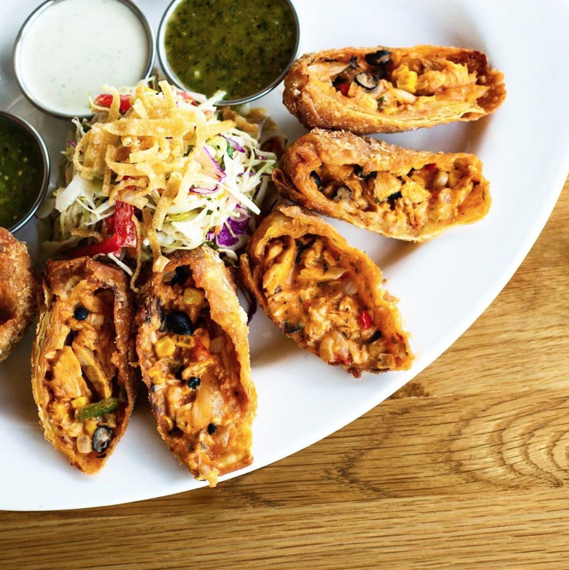 Promenade_CC's tweet photo. Order your favorites (like the Border Egg Rolls) for takeout from @chwinery and let them do the cooking tonight! #PromenadeCC https://t.co/MlARgAp1PM