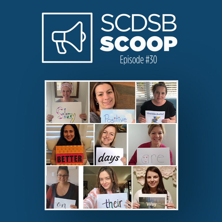 SCDSB_Schools's tweet image. 📢Attn SCDSB staff! This week&apos;s #SCDSBScoop is now live! In this week&apos;s episode we explore ways that staff are supporting next week’s #MentalHealthWeek and the well-being of their students and themselves. @SCDSB_Wellness 

📽️Watch today&apos;s episode now:
bit.ly/2KMw0Wb