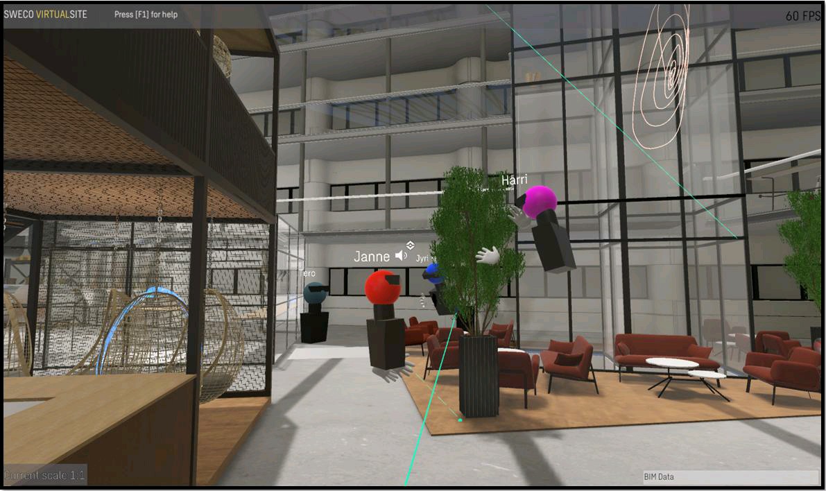 Pre-Labor Day party with colleagues was a bit different this year. Different times require different approaches. #VirtualSite, #Digitalization, #VR
If you want to learn more about this technology and how it can add value to your existing workflows, connect with us. <a href="/SwecoFinland/">Sweco Finland</a>