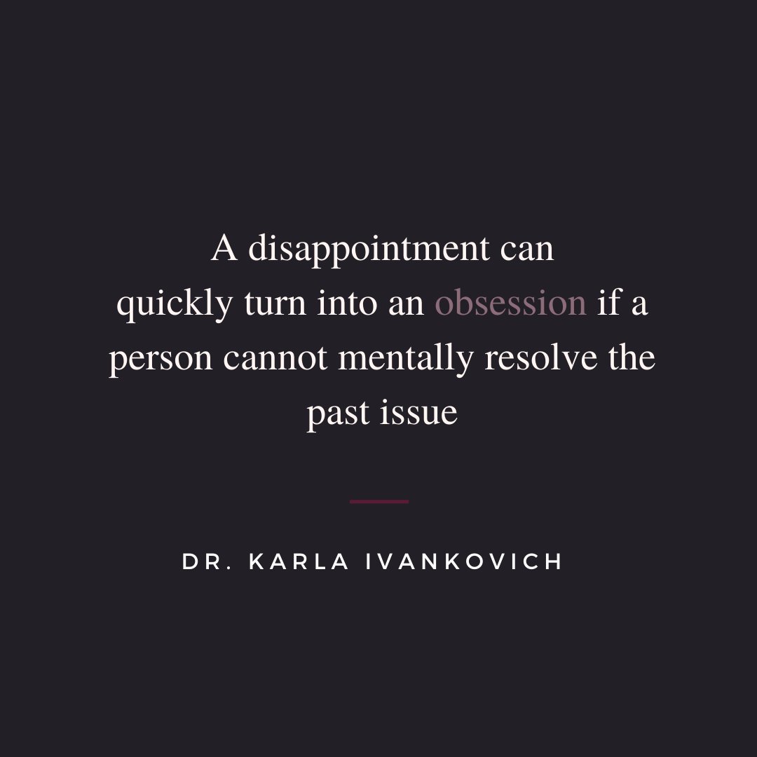 Rumination can quickly turn to obsession.