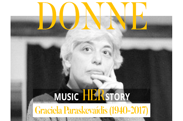 Have you heard of the latin-american composer Graciela Paraskevaídis? 🎼
.
Get to know her on today's #MusicHerstory: bit.ly/MusicHerstoryG…! 😊 The article is by Polymnia ⤵️
.
And don't forget to share! 📣
.
#GracielaParaskevaidis #Donne365 #WomenComposers
