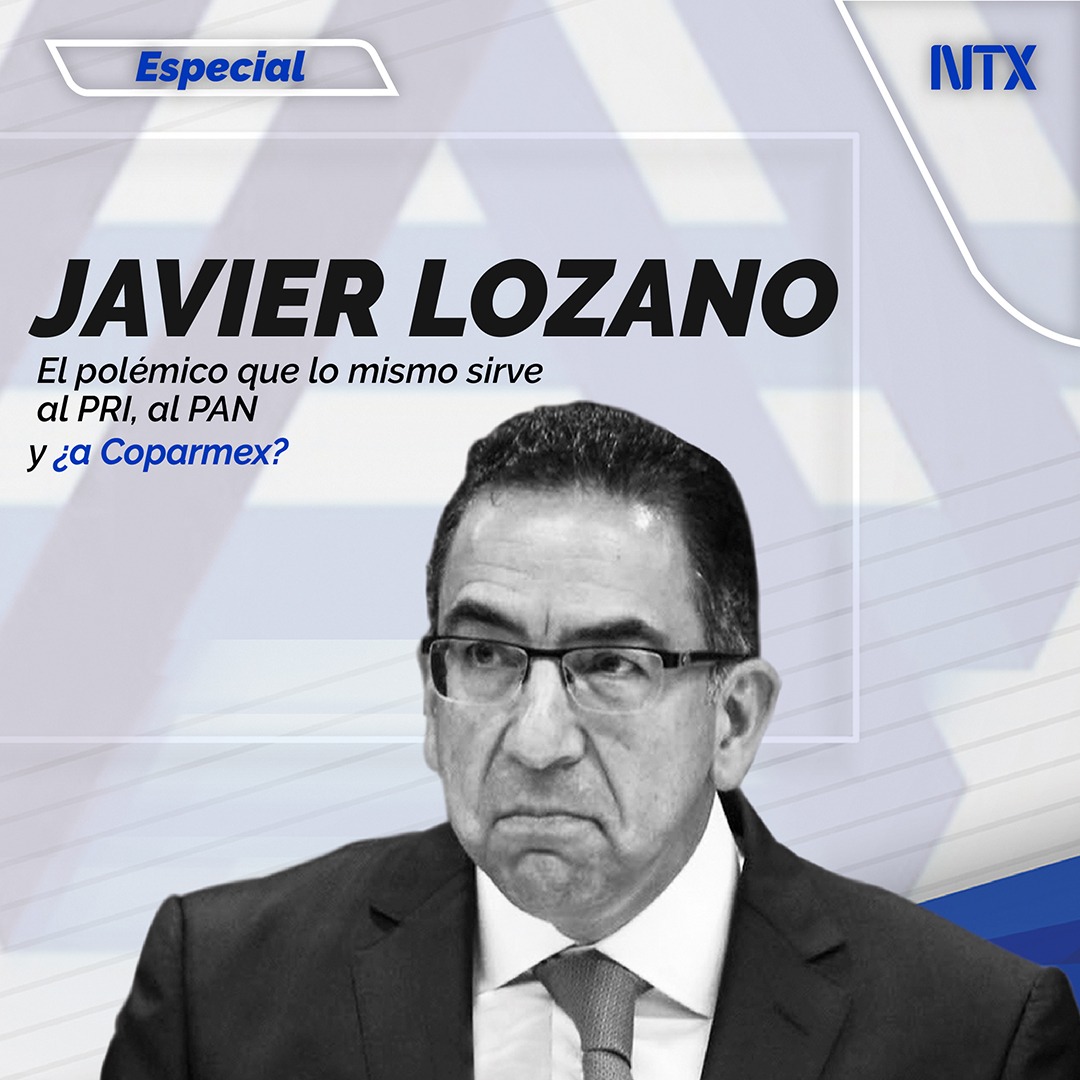 Notimex's tweet photo. 🔶 #ESPECIAL | «@JLozanoA. El polémico que lo mismo sirve al @PRI_Nacional, a @AccionNacional y ¿a @Coparmex?». 

➡️ https://t.co/oLlJmvKOpk

@Notimex_TV 

• #Notimex https://t.co/p9JTL3ece5