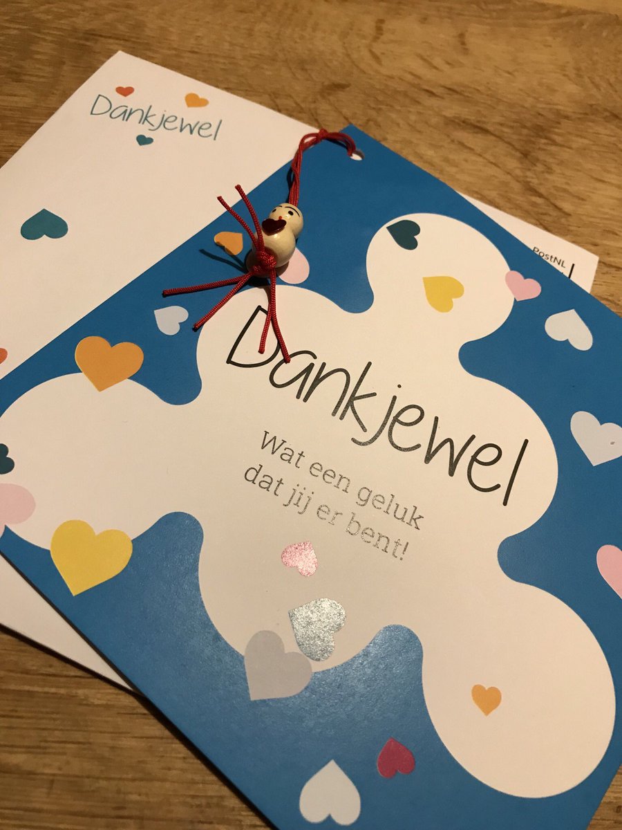 🤩Wat leuk dit!! #brievenbuspost <a href="/sHeerenLoo/">'s Heeren Loo</a> #thanx
