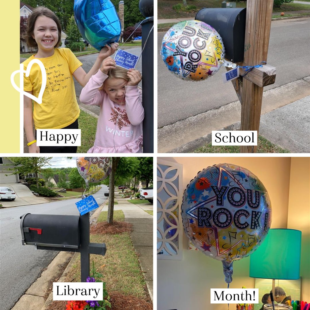 Happy School Library Month to some of the most amazing people I know - <a href="/ccsdmedia/">MediaCCSD</a>!  You are always working tirelessly for teachers and students! Thank you, thank you, thank you! (with special thanks to my friends who really pulled this off) <a href="/CherokeeSchools/">Cherokee Co. Schools</a>