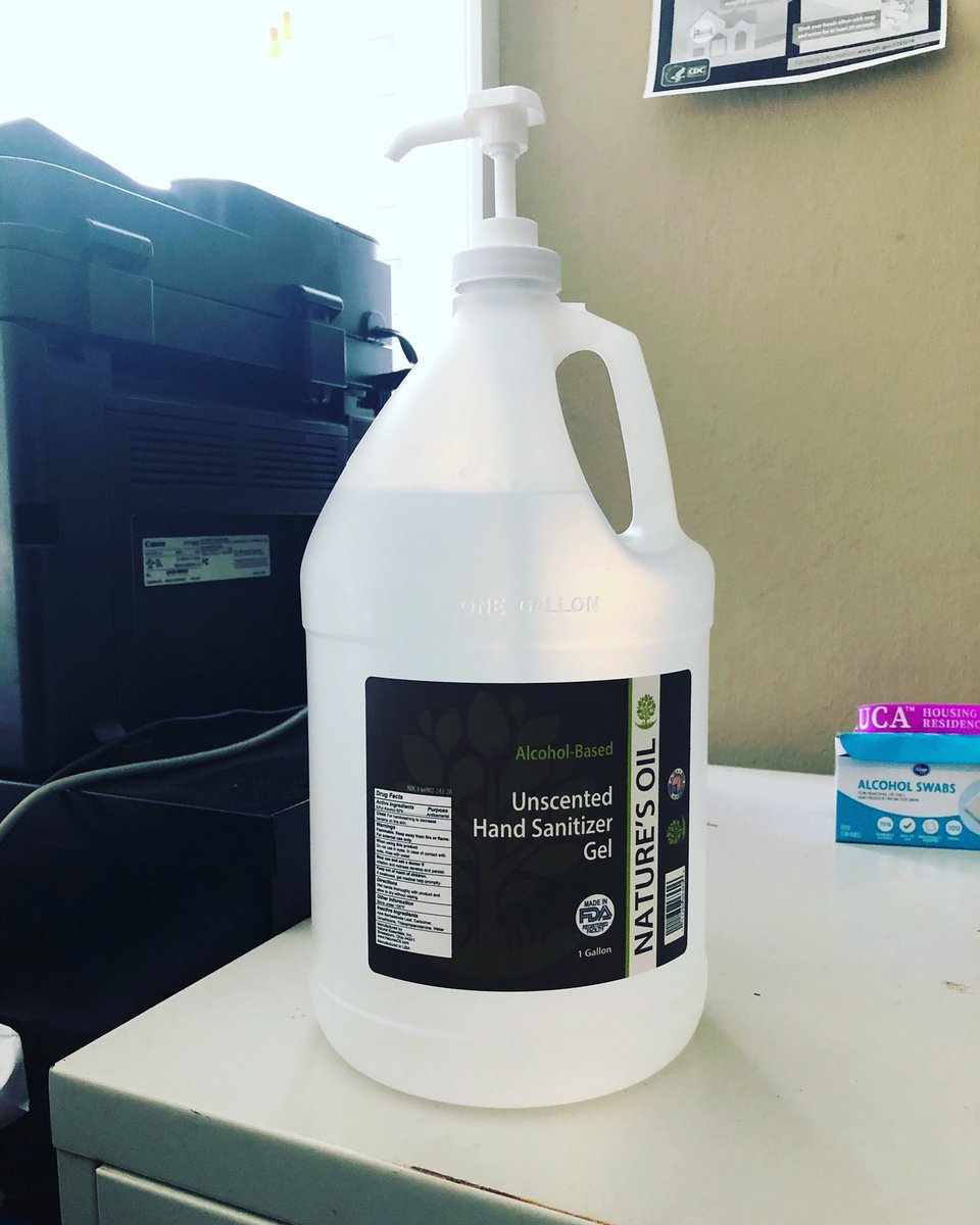 We would like to give a very special shout out to Dr. H Michael Tarver of Russellville who donated this large gallon of hand sanitizer gel and a bunch of other sanitizing supplies!

We are so thankful for the community for stepping up and helping out in this time of need!