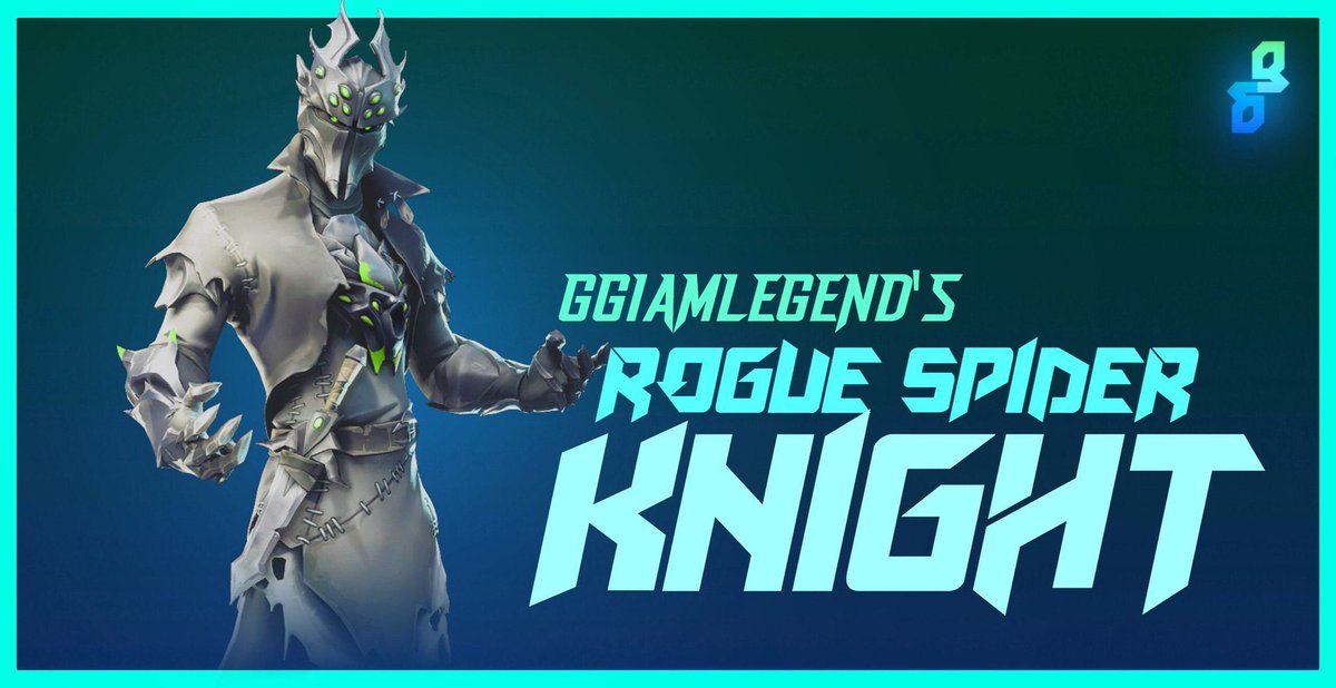 GGiAmL3G3Nd's tweet photo. Rogue Spider Knight Giveaway 

Must be following me @GGiAmL3G3Nd 

Like and Retweet 

Turn on Notifications 

Tag a Friend 

Ends in 24 Hours. Good Luck! https://t.co/sYcfQI1wVO