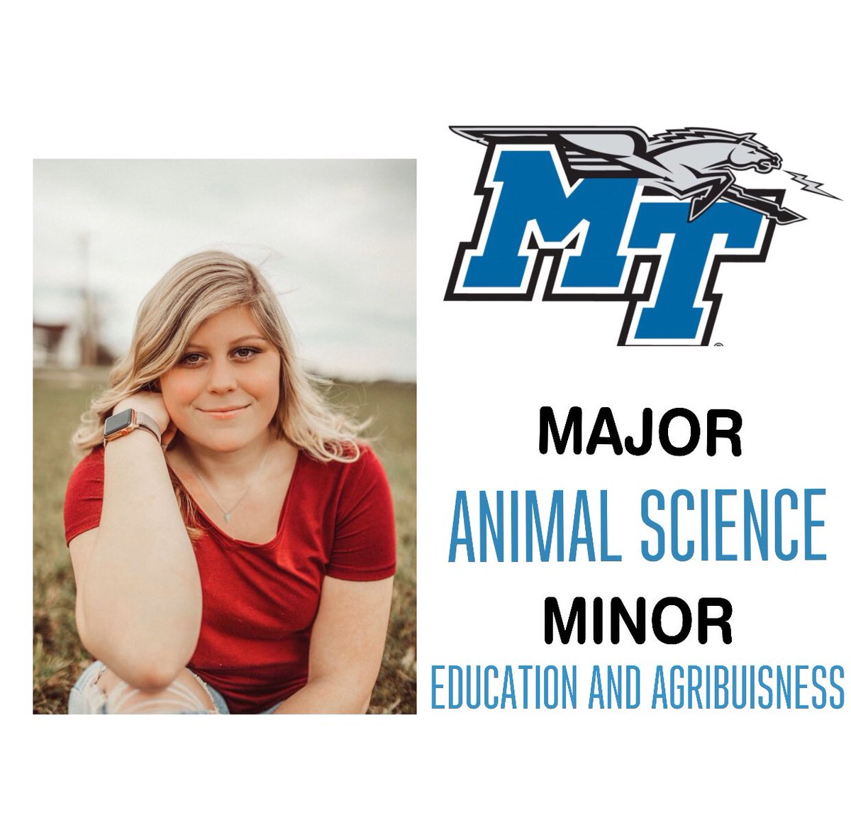 Savannah Scott will be attending Middle Tennessee State University in the fall. Her experience :”high school was better then i ever imagined! have a place in school to call home, ag, made it 10 times better. I wouldn’t have traded my time at oakland for anything.”