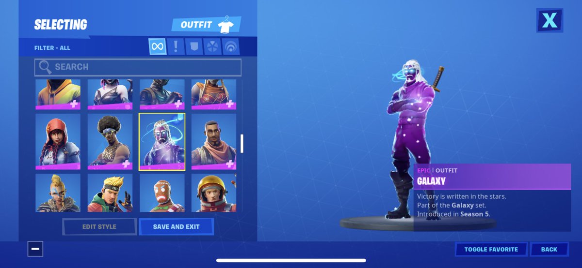 oferox1's tweet photo. Selling full access galaxy and black knight will let u log in first hmu !

#fortniteaccount #sellingfortniteaccount #fortnite #renegaderaider #reconexpert #fortniteaccountforsale https://t.co/yY7Ua45BcD
