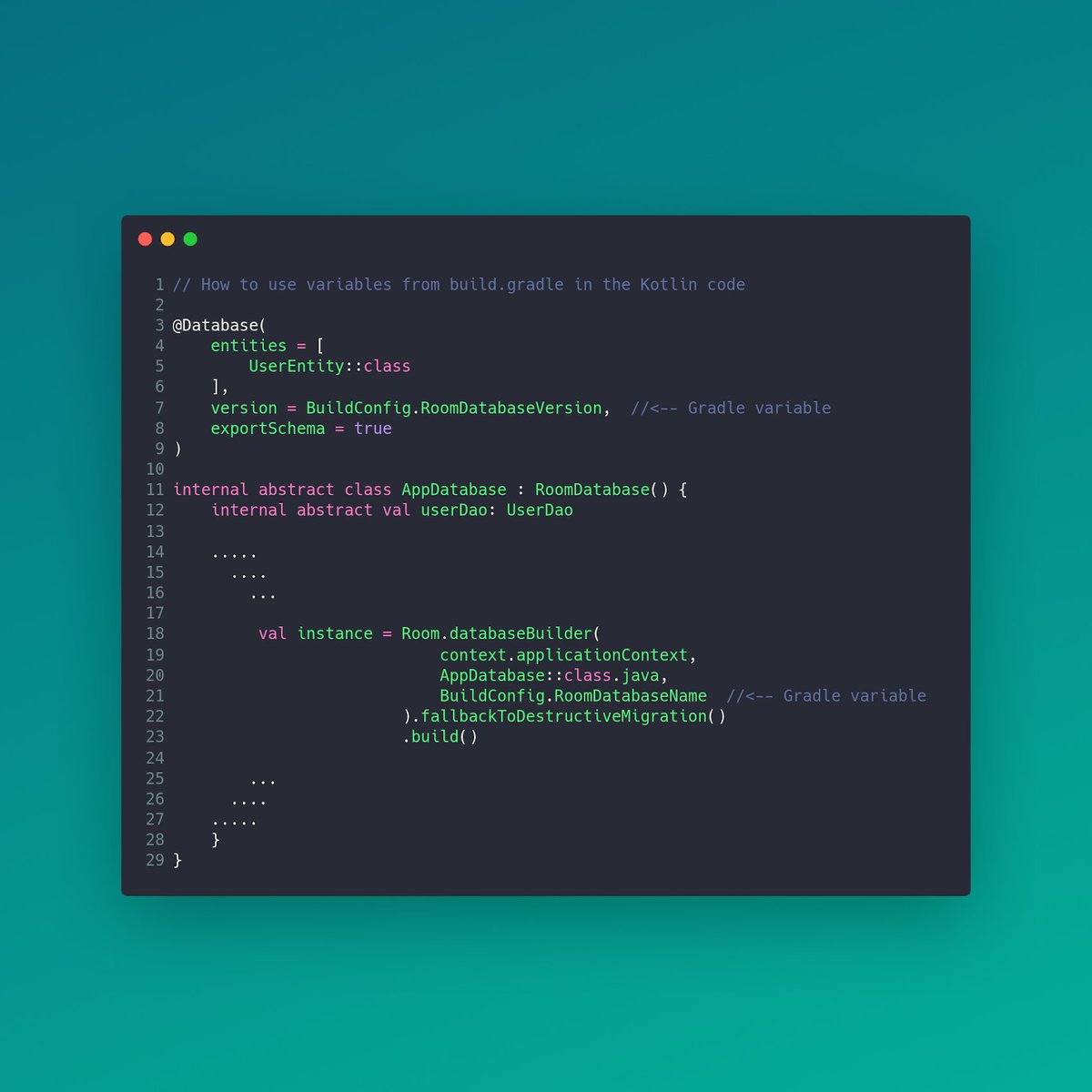 mobiledev_pro's tweet photo. π₯Day 4/100 #100DaysOfCode
Gradle Trick, that made me sweat. How to use the same product flavors in all android modules.
#AndroidDev #coding #programming #developer #appdevelopment #softwareengineer
#SoftwareDeveloper #appdevelopment #mobiledevpro https://t.co/HUcOrc6ZTL