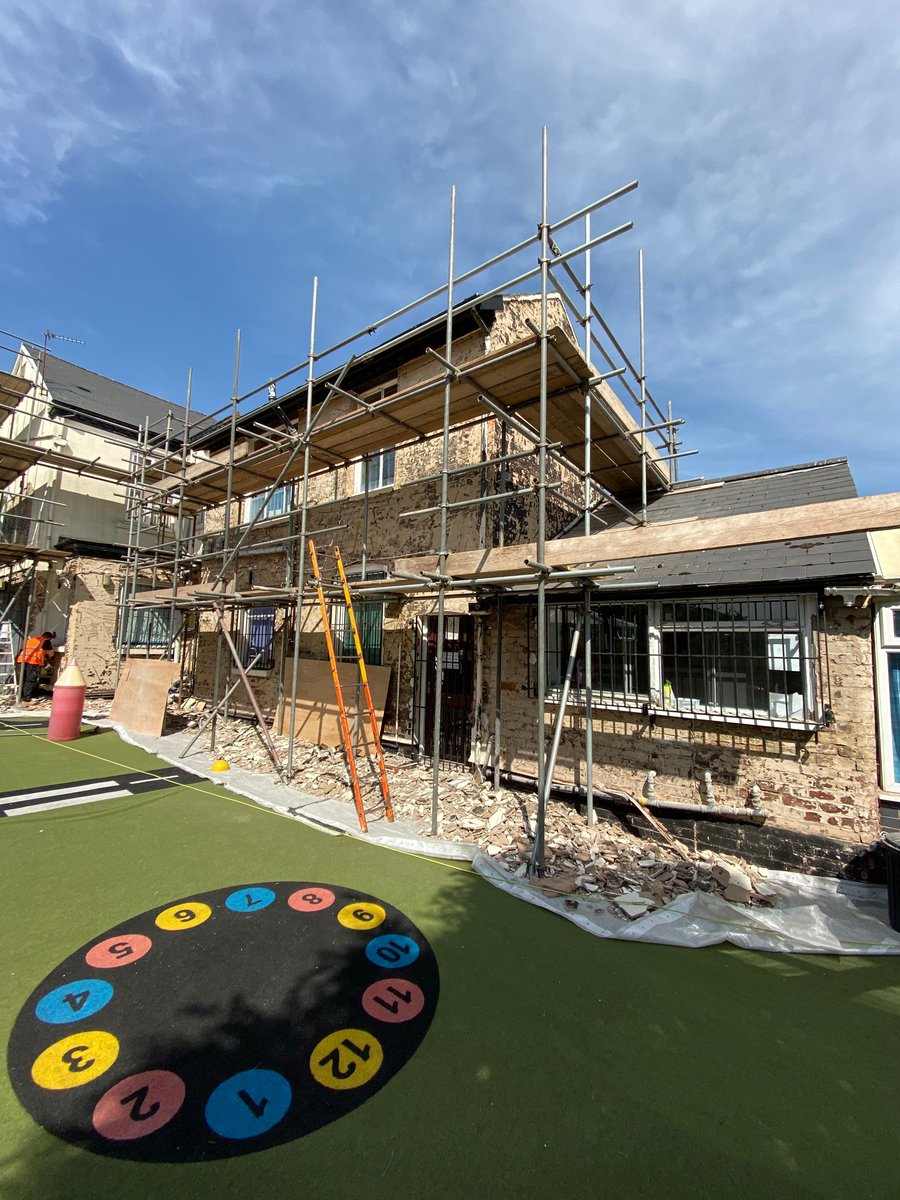 We have not tweeted for a while this is the current job we are on, all hacking off done now and scratch coat ready to go on.