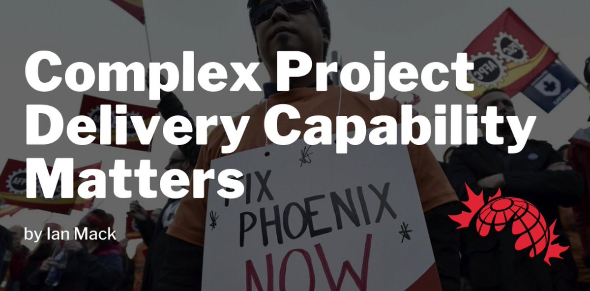 CAGlobalAffairs's tweet photo. #ICYMI- What can the federal government learn from #FixPhoenix? Ian Mack analyzes lessons learned from the failed implementation of the government payroll system, and how they can be used to improve completing and delivering complex #procurement projects:

https://t.co/7p2wGCfR7a https://t.co/Sd0fYcMfLZ