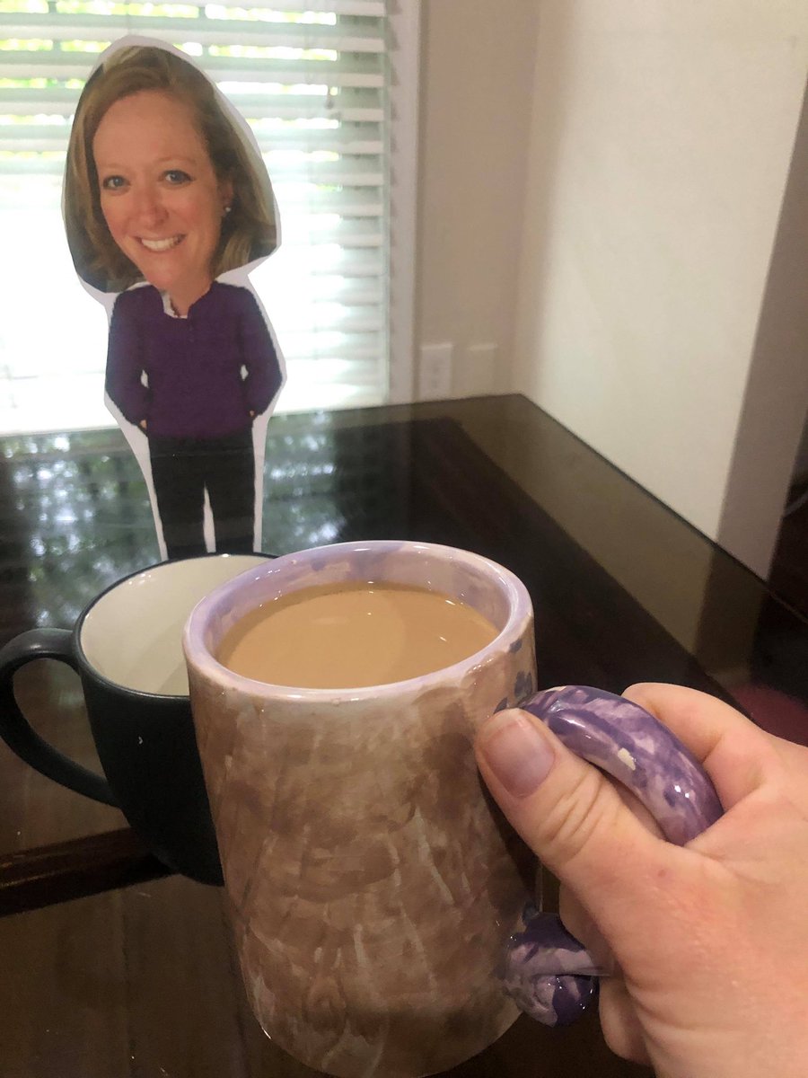MrsZSPES's tweet photo. Flat Mrs. Z is off on her adventures! I’ve already had a tea party, ballet class, and smelled the flowers. I can’t wait to see what’s next! @SPES_Eagles https://t.co/DdRZlspdcD