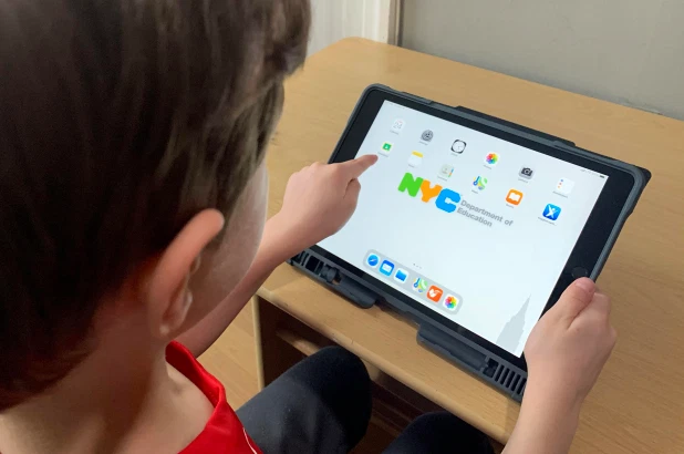 The New York Department of  #Education has paid $269M for  #iPads to ensure students can transition to online "learning" is response to the the  #COVID19 lockdown."The iPads are being "loaned" to kids, not given for free. A  #tracking  #device is installed." https://nypost.com/2020/04/25/nyc-spends-269-million-on-ipads-for-students-amid-coronavirus-lockdown/