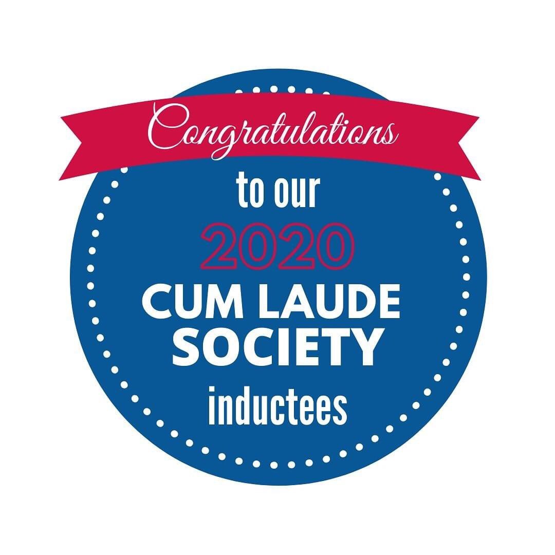TraceyAddington's tweet photo. Congrats to our @parishepiscopal 2020 Cum Laude Society inductees, and thank you to @ParishAlumni Kate McGarrity for her #ParishBridge shout out. ❤️💙 https://t.co/IAYAzZmgb6