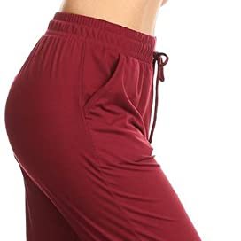 Leggings Depot Women's Printed Solid Activewear Jogger Track Cuff Sweatpants #leggings #joggers #sweatpants #clothing #fashion 
amzn.to/2WbAA5O