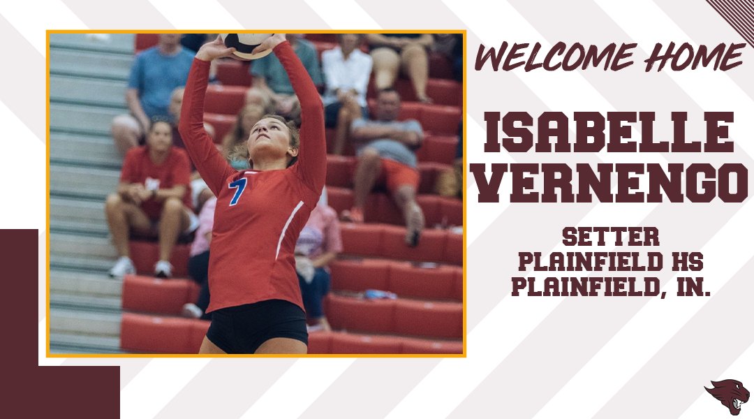 cuc_volleyball's tweet photo. Today we begin to welcome the new additions to our family!

We welcome a big time setter from Plainfield, Indiana Isabelle Vernengo!!! https://t.co/yhjmU0KjiF