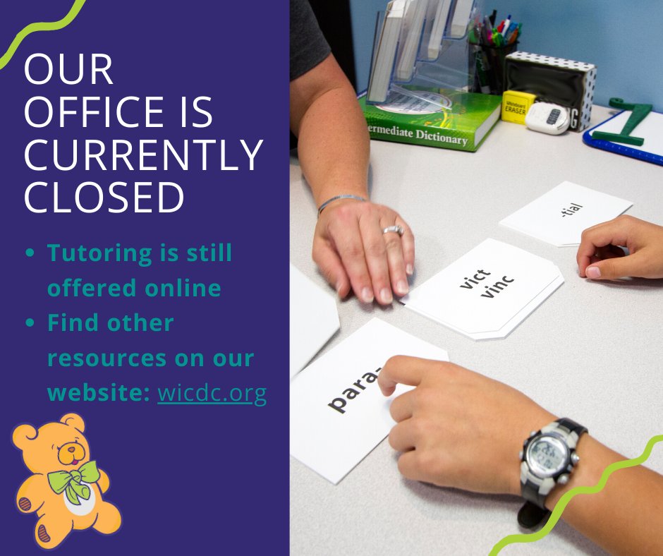 CDCUpperWI's tweet image. Learning to READ is still our priority at the Children's Dyslexia Center of Upper WI as we support students during COVID-19.
#SoKIDScanREAD
#2020FeelOurREACH