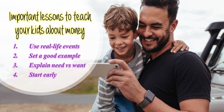 stephencragg's tweet photo. Important lessons to teach your kids about money
1.Start early 
2.Set a good example
3.Use real life events
4.Explain need vs want

https://t.co/JLNZCw5ebH #retirement #savings #invest #stephencragg #financialadvisor #financiallyspeaking #personalfinance #callstephen #budget https://t.co/19PDRU5olo
