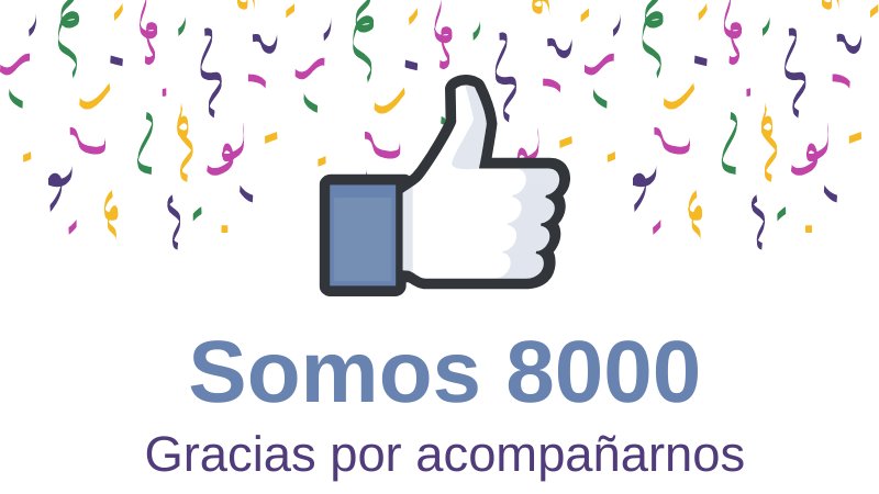 Nuestra página de Facebook festeja sus 8000 me gusta. ¿Vos sos parte? facebook.com/ABGRAoficial/