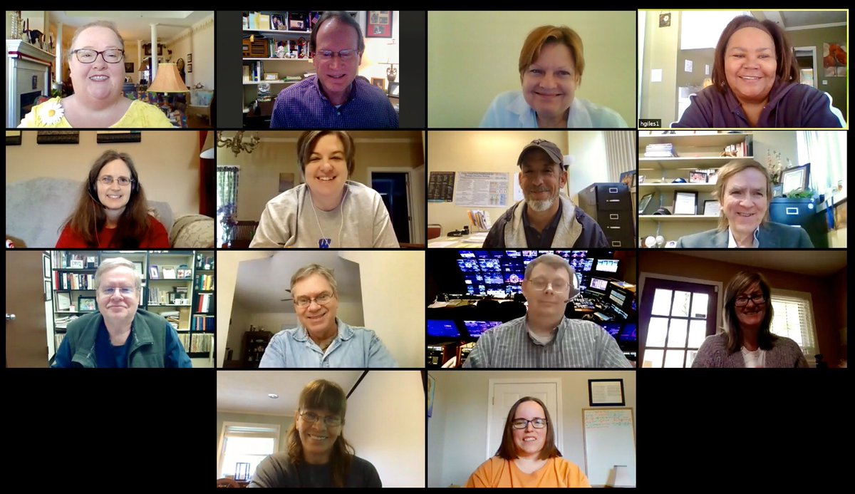 IT WAS GREAT to get the faculty together at noon today to make scholarship/award selections. What a hard-working, dedicated, resilient group of outstanding educators. #beCOMMproud