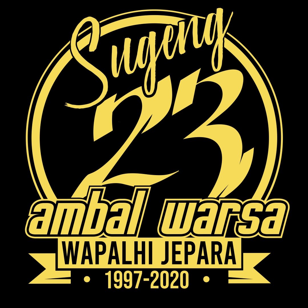 Wapalhi's tweet photo. HAPPY ANNIVERSARY 23th.. https://t.co/9XcNDI9ChZ