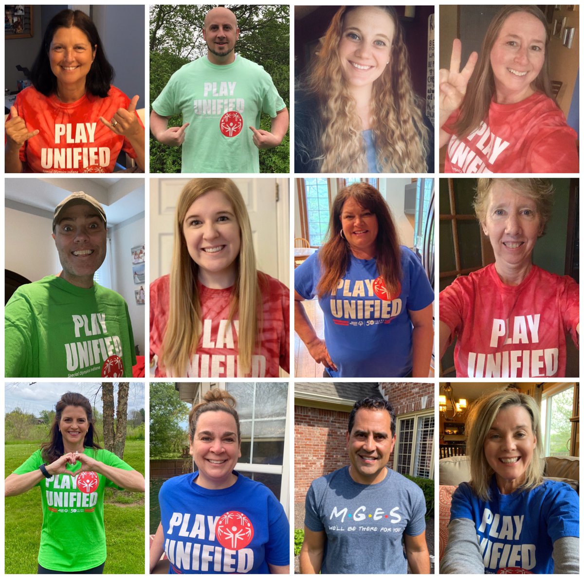 Tomorrow would have been Center Grove’s 4th Annual Unified Sports Day. It is a special event and we are missing that day so much. We’ll be back next year and in the meantime.......PLAY UNIFIED❤️