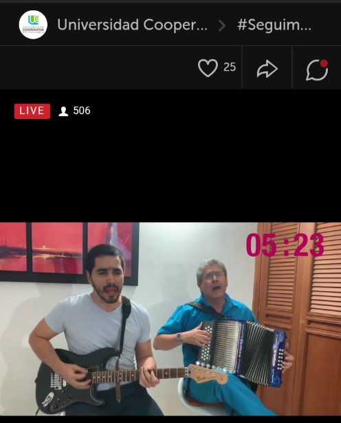 IngClavijo's tweet photo. Disfrutar de nuestro Casa Concierto, Seguimos Juntos. ||📣 
#SeguimosjuntosUCC 
#enUCCelplanesestudiar
Nos vemos por streaming 👉 
https://t.co/v9vIpTPu15 https://t.co/TFEvyiHqHb