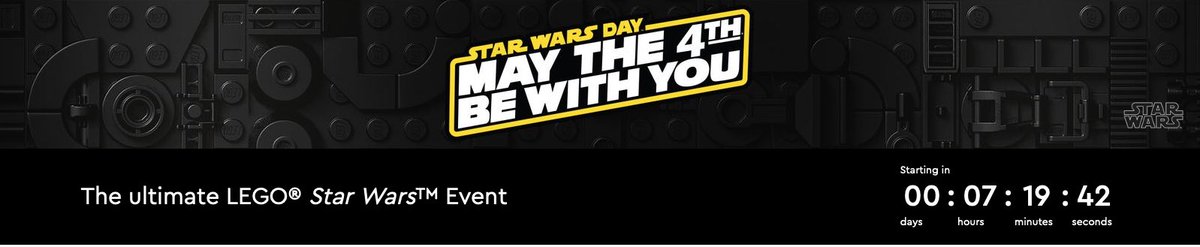 mmcconl's tweet photo. oh, the anticipation! @LEGO_Group #MayThe4thBeWithYou https://t.co/0jZesGbQWI
