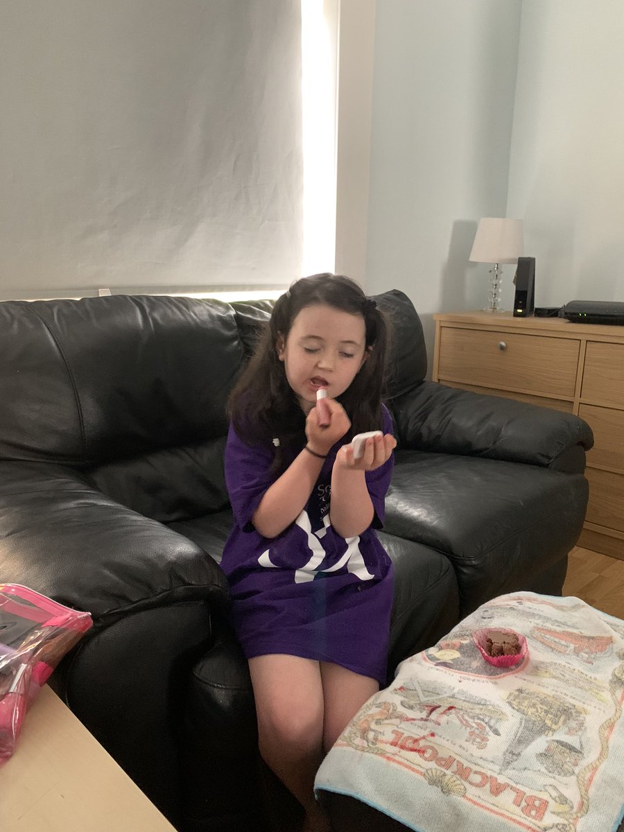 MarkMcSween's tweet photo. Megan has been practising doing her make up π Iβm going to let her give me a makeover this weekend π€£
#prettydad
@CorpusChristi_K https://t.co/VTTaF8iB62