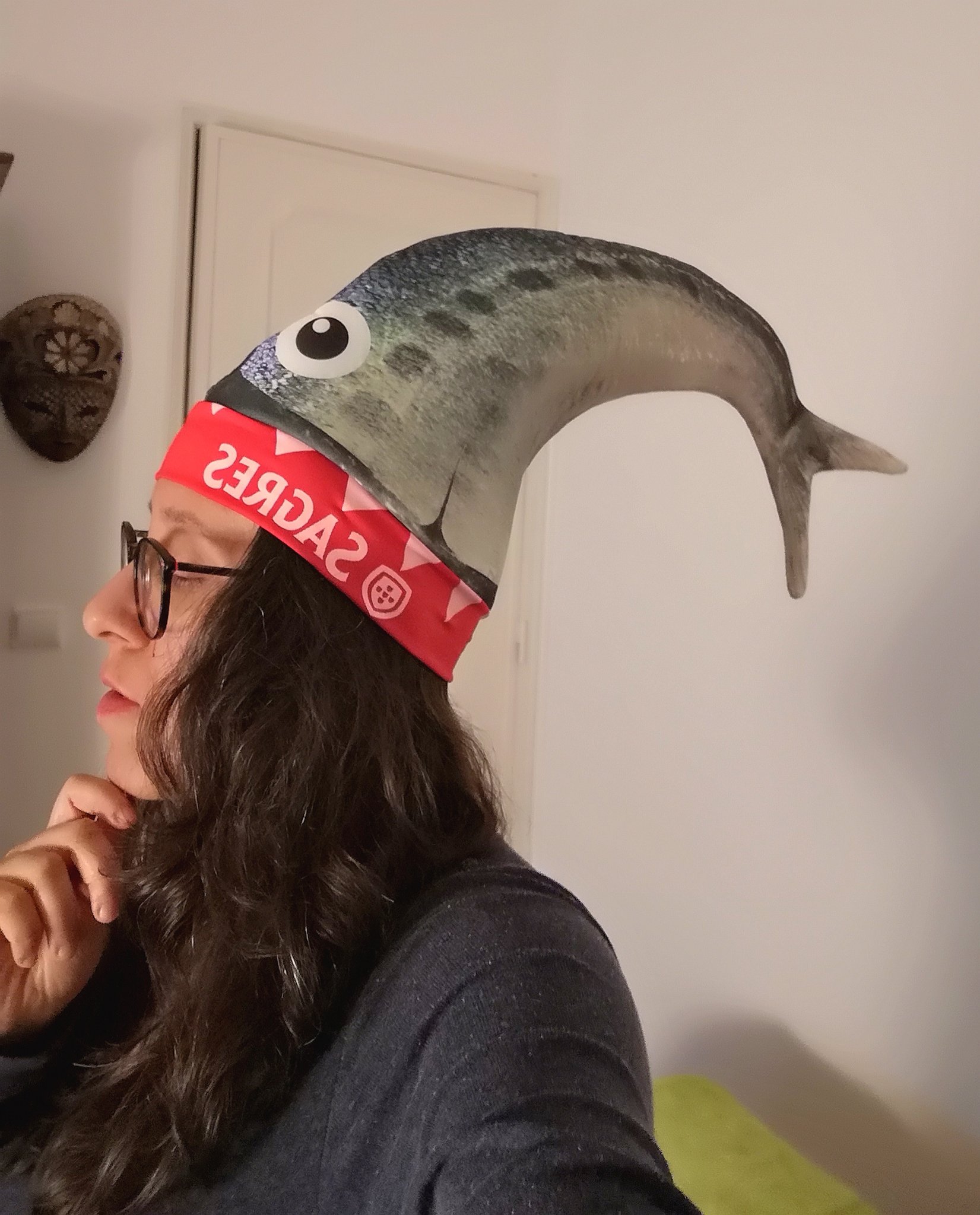 Cindy deRosier: My Creative Life: Ocean Week: Fish Hat and Sign