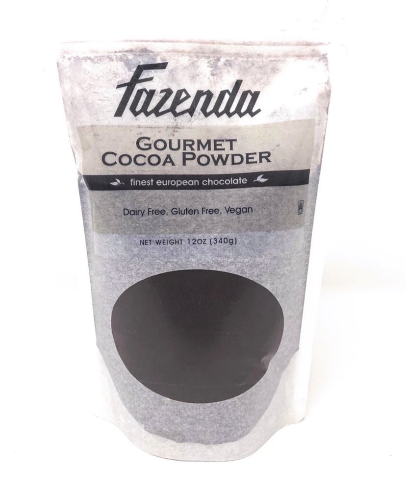 This gourmet cocoa powder is specially sourced for making great beverages: hot chocolates, mochas and much more. It is rich in Polyphenols that provide several health benefits including helping to improve blood flow to your brain &amp; brain function! fazendacoffee.com/collections/gi…