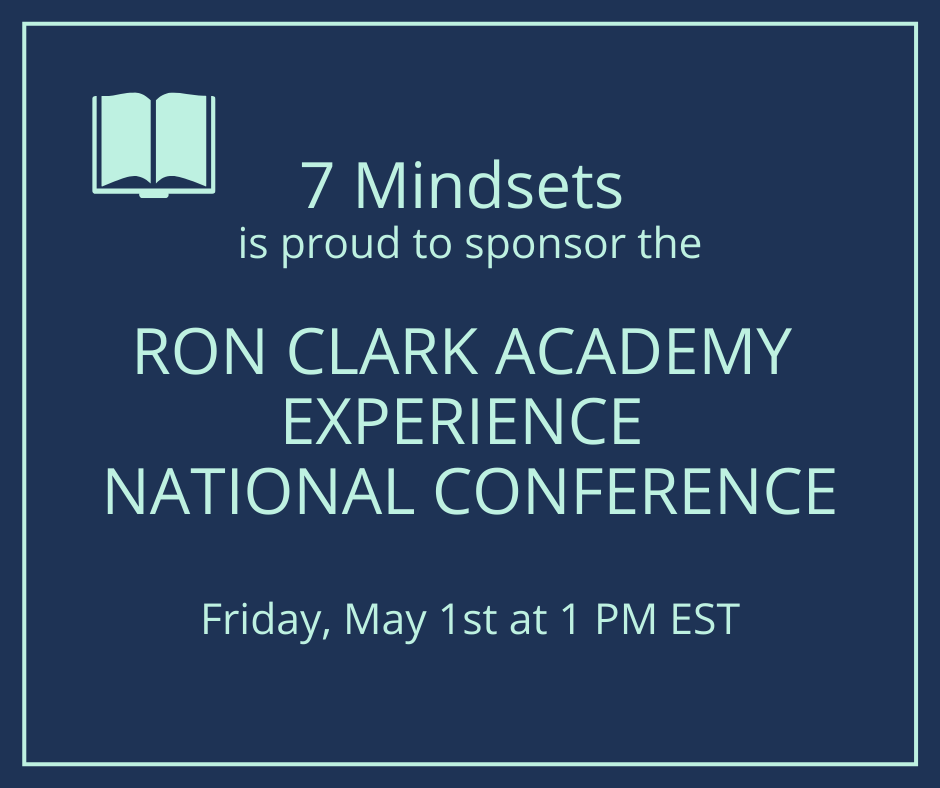 7Mindsets's tweet photo. 7 Mindsets is proud to sponsor the Ron Clark Academy Experience National Conference Friday, May 1st at 1 PM EST.
Be sure to register for the conference here:
https://t.co/a9hDojItGW
#RCA | #RCAEXP | #7Mindsets | #7MindsetsEducators https://t.co/cnHaYAKJ7b