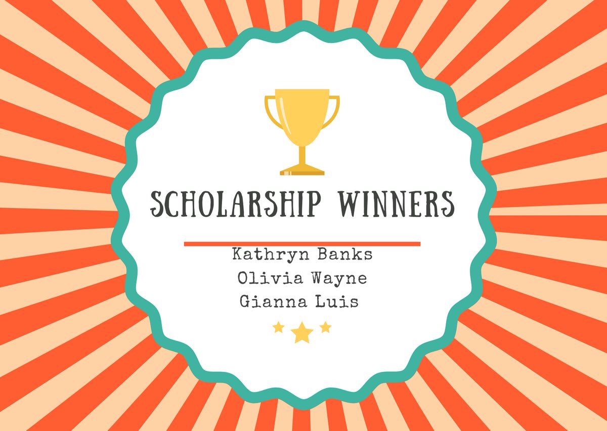 CONGRATS! The scholarship winners are as follows, 
NSSLHA Scholarship: Kathryn Banks
Abigail (Thumm) Hess Memorial Scholarship: Olivia Wayne
Ashley Baker Memorial Scholarship: Gianna Luis 
The checks have been mailed out thanks to Michaela! 🙌🏼