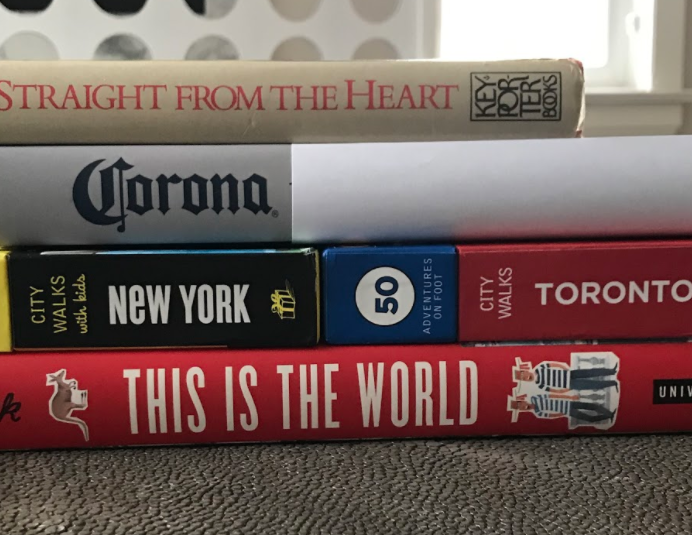 Well, it's the last day of National Poetry Month &amp; the Ss <a href="/montcrest/">Montcrest School</a> composed some fabulous spine poems but this time from their homes rather than our library collection! Shout out to the Gr.4 student who made this gem! #RemoteLearning #BookSpinePoetry #NationalPoetryMonth