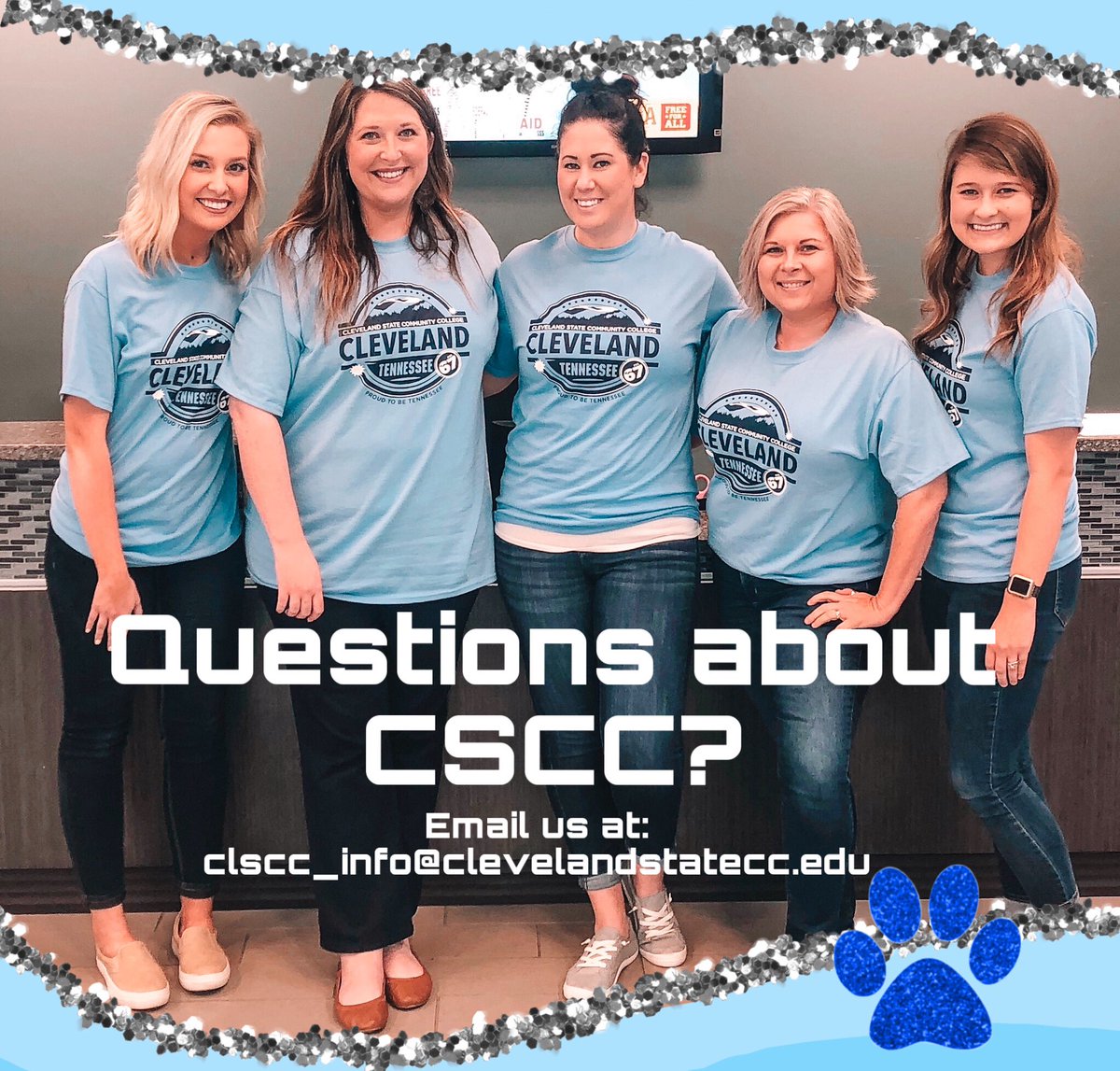 Do you have questions about Cleveland State?

Talk to an Admissions Representative! 

We are still working remotely and finding new ways to serve YOU! 

Email us today at clscc_info@clevelandstatecc.edu

Go Cougars!